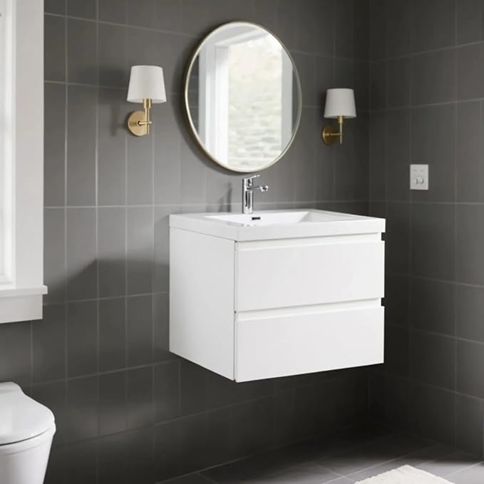 30 Inch Floating Bathroom Vanity by Runave