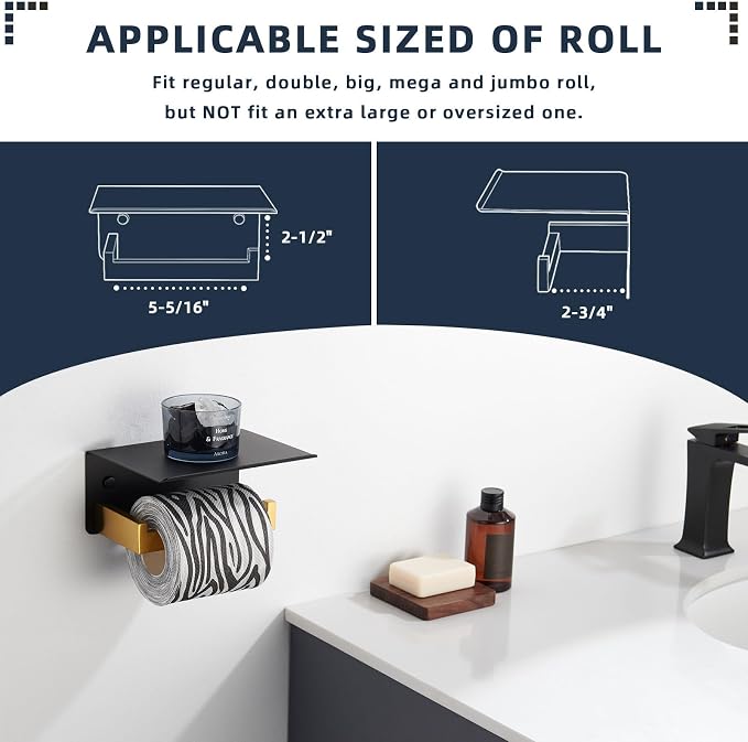 Angle Simple Toilet Paper Holder - Image 7