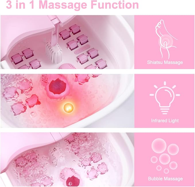 Collapsible Foot Spa Bath Massager - Image 3