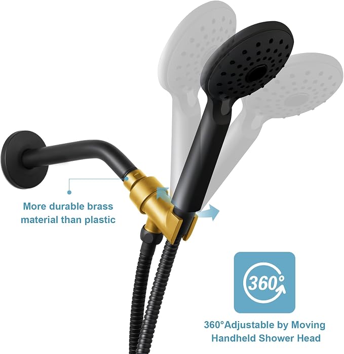 OFFO Shower Head Holder All Metal - Image 4