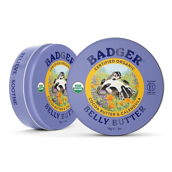 Badger Belly Butter, Organic Stretch Mark Cream - Image 3