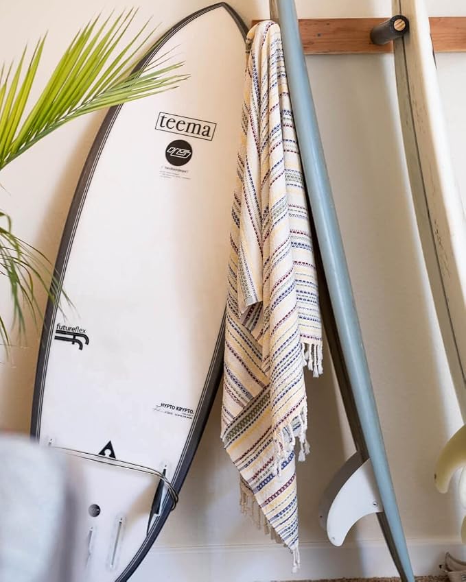 Teema Large Turkish Beach Towel - Image 5
