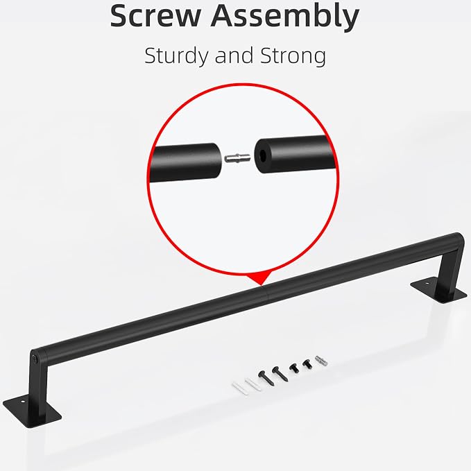 Bathroom Towel Bar, 24 Inch Towel Racks - Image 7