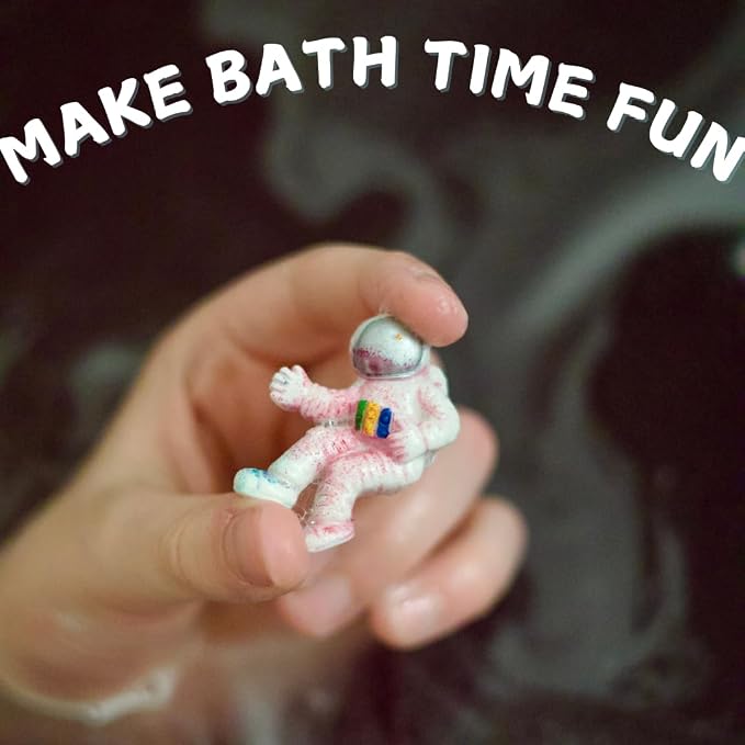 EvolutionUSA Space Bath Bombs for Boys & Girls, 6 Planet Bath Balls - Image 9