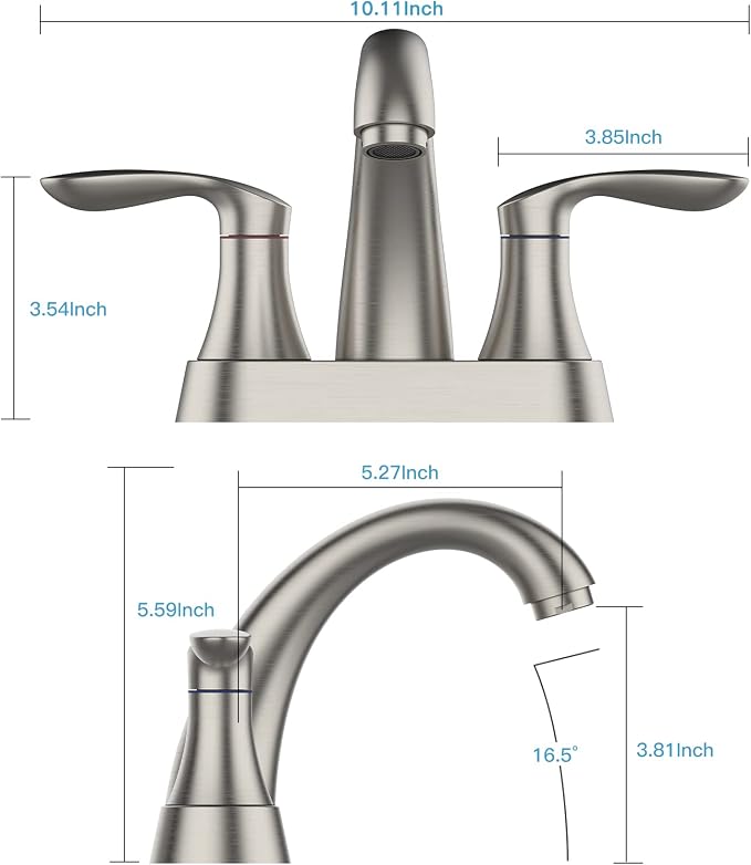 Bathroom Faucet, 4 Inch Bathroom Faucets - Image 6