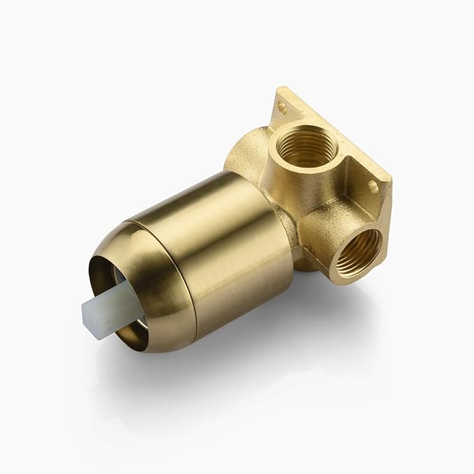 sumerain Brushed Gold Shower Faucet Set - Image 4