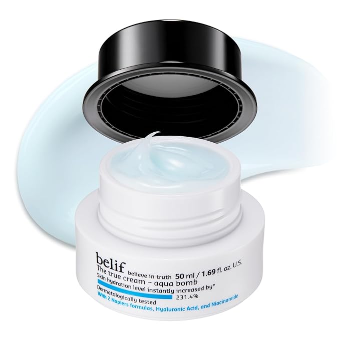 belif Aqua Bomb – Daily Niacinamide Hydrating Moisturizer, Lightweight Plumping by belif