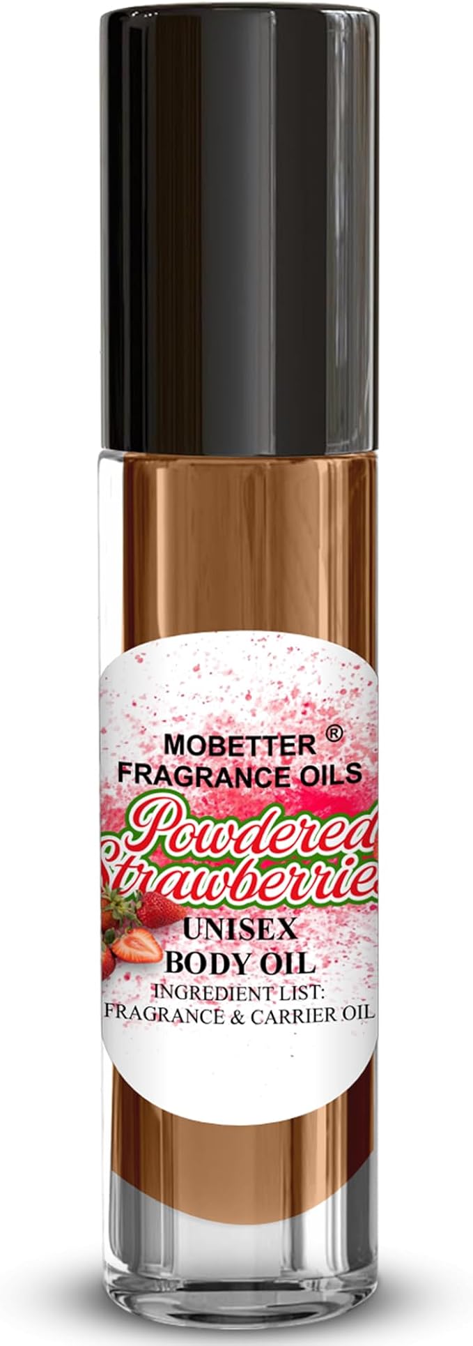 MOBETTER FRAGRANCE OILS Powdered Strawberries Fragrance Body Oil by MOBETTERFRAGRANCEOILS