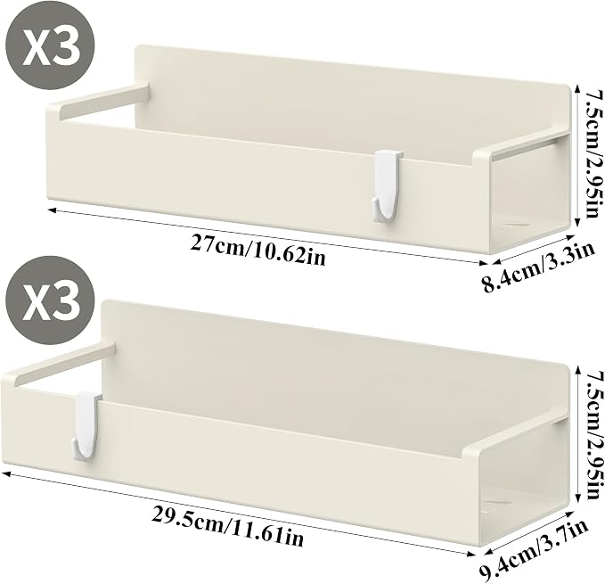 6 Pack Magnetic Spice Rack Organizer - Image 8