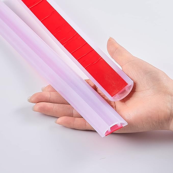 Bathroom Foldable Block water Stopper sealing strip shower threshold dam - Image 2