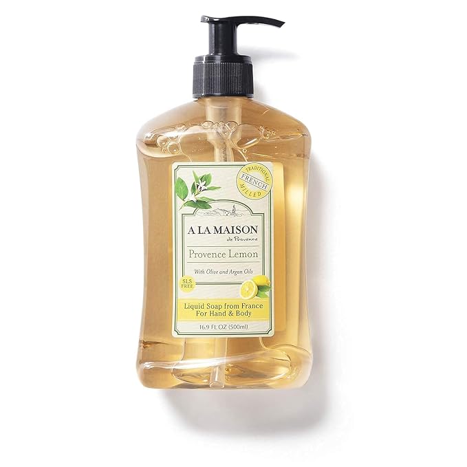 A LA MAISON Provence Lemon Liquid Hand Soap 16.9 Fl Oz - Image 4