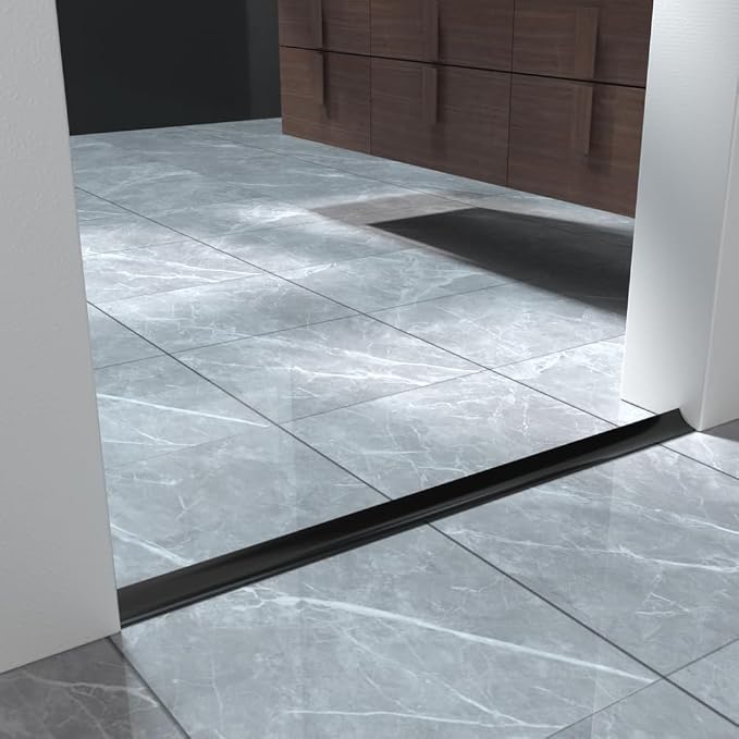 118 Inch Silicone Shower Threshold Water Barrier, Dam - Image 2