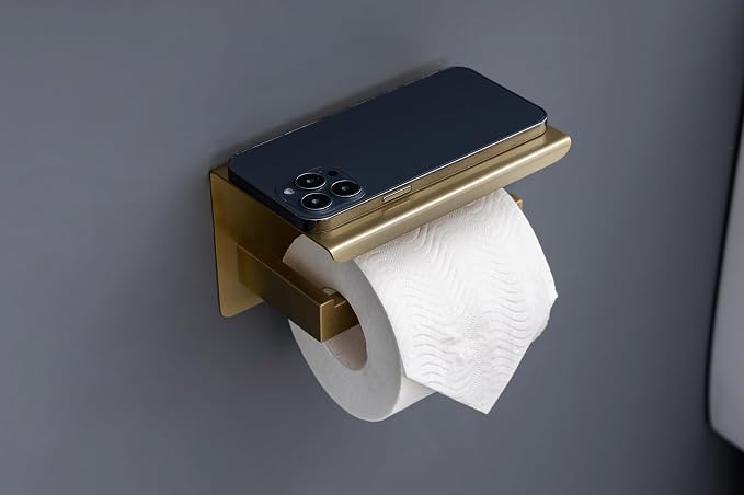 10 Pack Brushed Gold Bathroom Hardware Set - Image 9