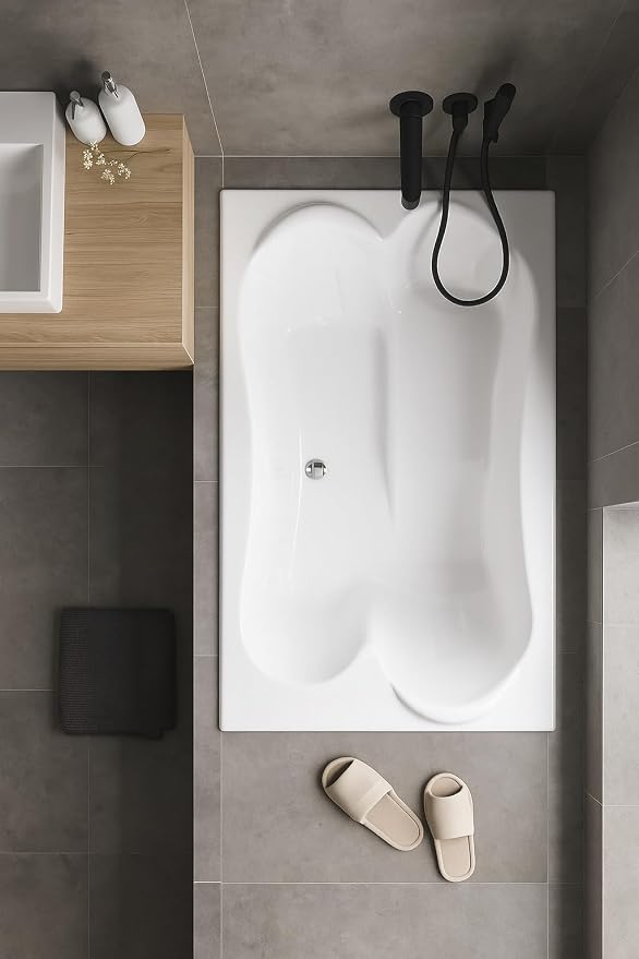 Carver Tubs - TPL7248 - Modern Acrylic Fiberglass Whirlpool Tub Water Massage - Image 4