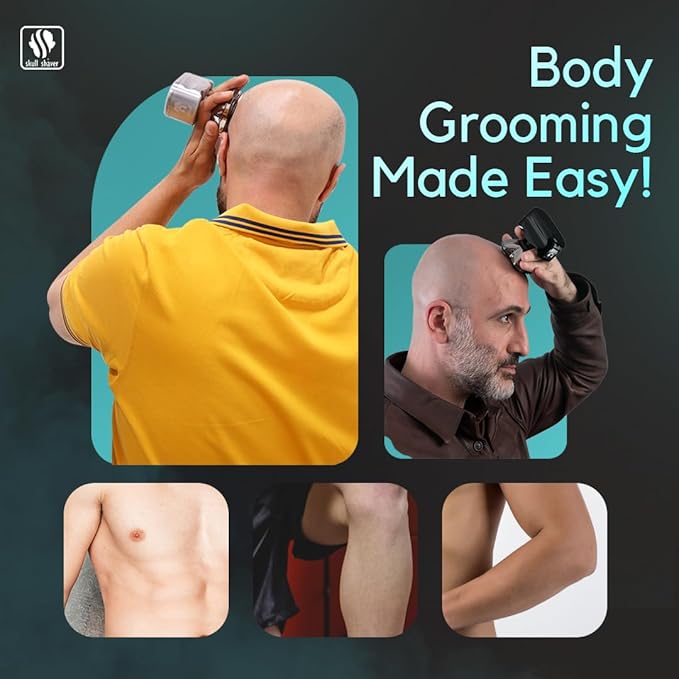 Skull Shaver Pitbull Platinum PRO Head & Face Shaver Kit - Image 4