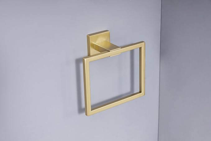 10 Pack Brushed Gold Bathroom Hardware Set - Image 4