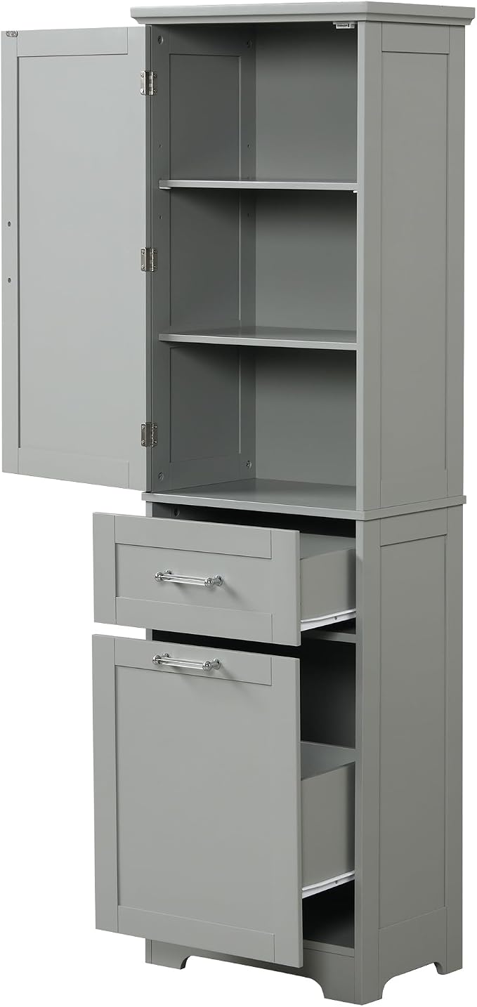 Favfurish 68" Tall Bathroom Storage Cabinet - Image 12