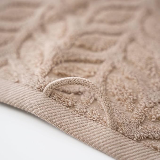 BAGNO MILANO Turkish Bath Towels, Soft Plush Jacquard Luxury Bath Towels - Image 4