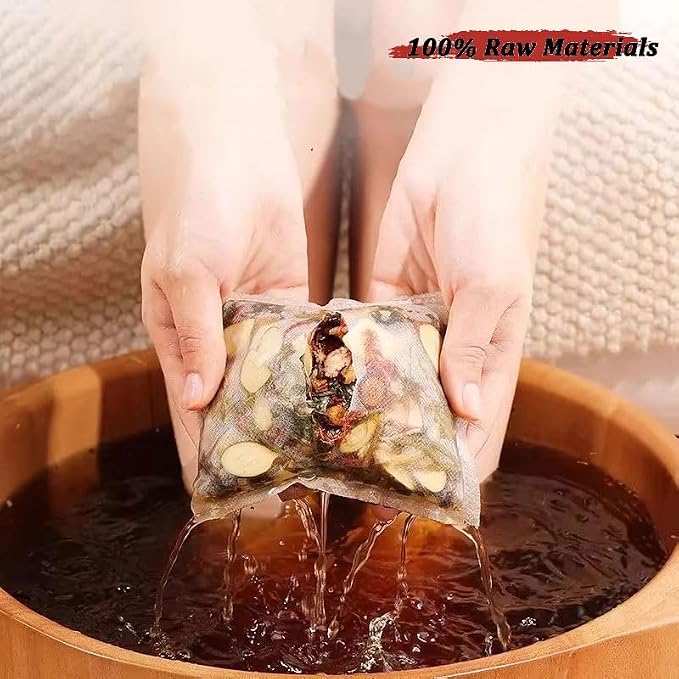 30 Pcs Body Detox Foot Soak To Remove Toxins, Lymphatic Drainage Ginger Herbal - Image 4