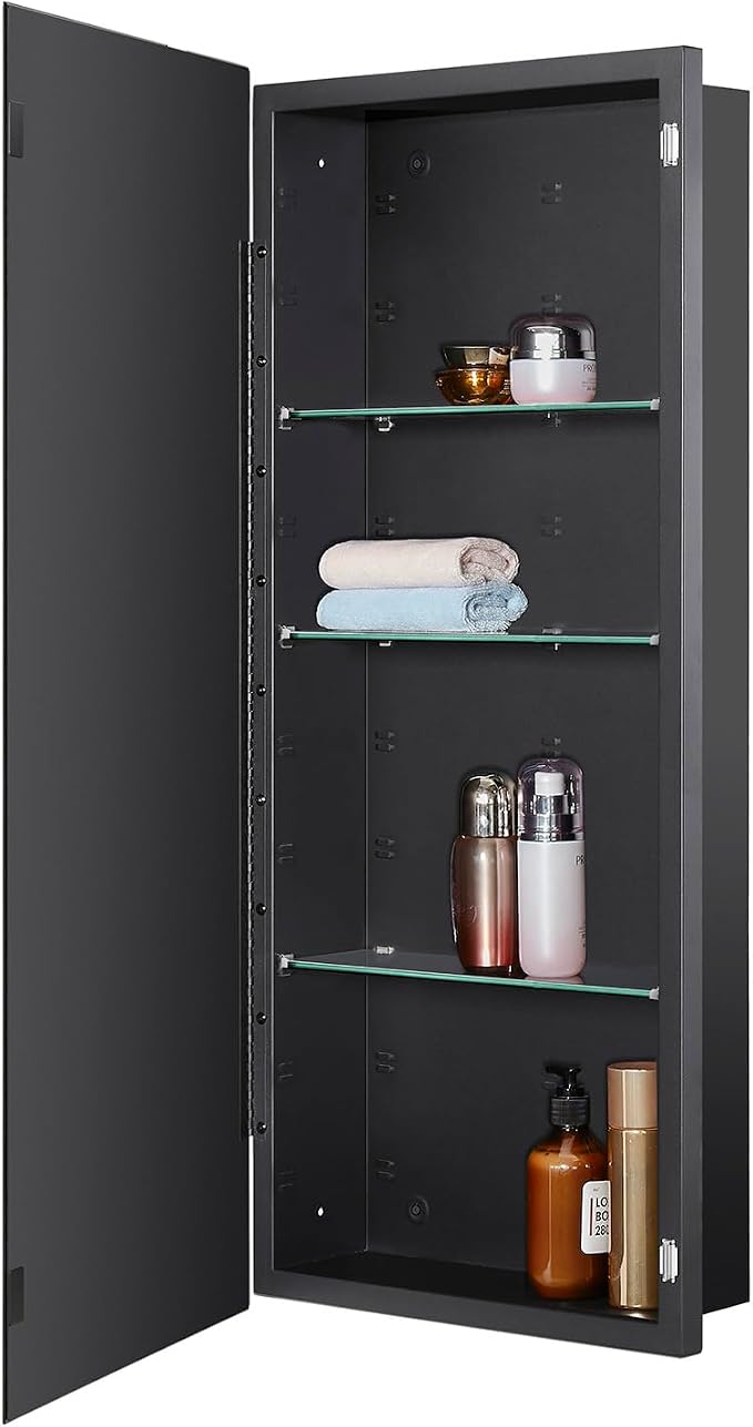 Black Bathroom Medicine Cabinet - Image 3