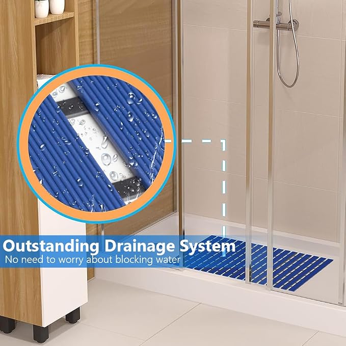 Bath Mat Non Slip Shower Mat Bathtub - Image 4