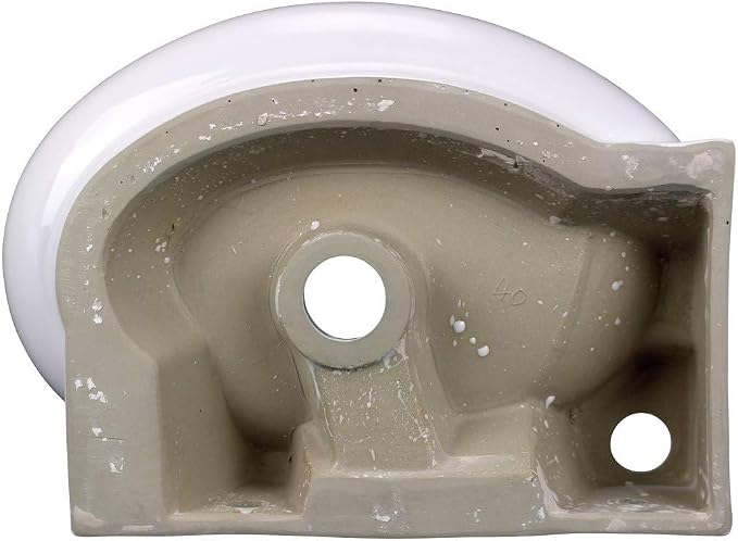 Renovators Supply Manufacturing Carlingwood Corner Wall Mounted Bathroom Sink - Image 9