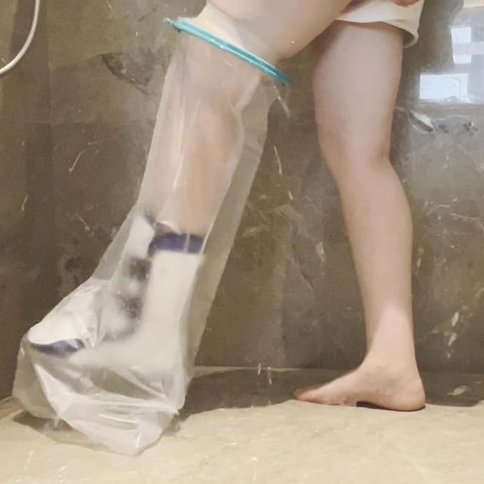 Cast Covers for Shower Leg, Waterproof Cast Cover for Showering, Cast Protector by CIVJET