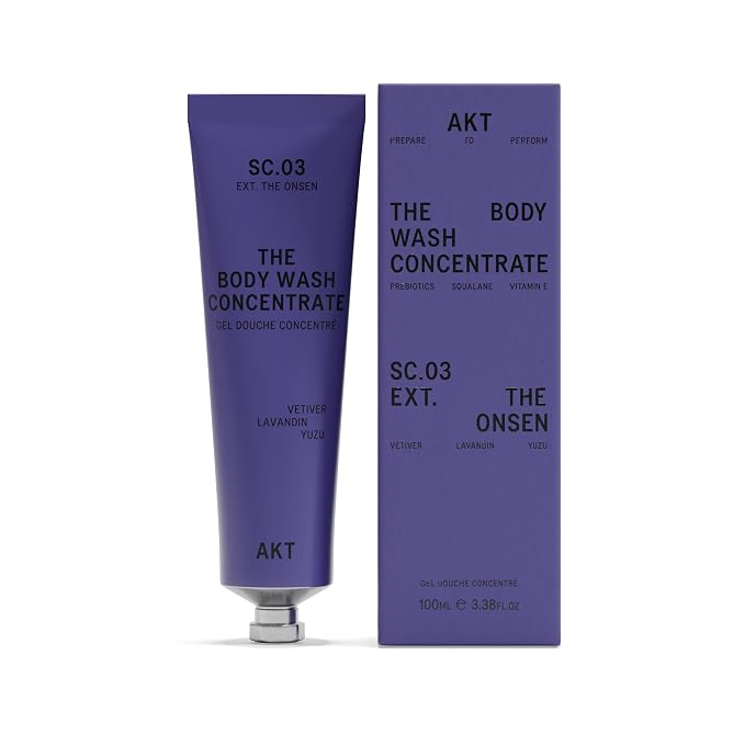 AKT The Body Wash Concentrate 3.4 Fl Oz, Natural Shower Gel by Akt