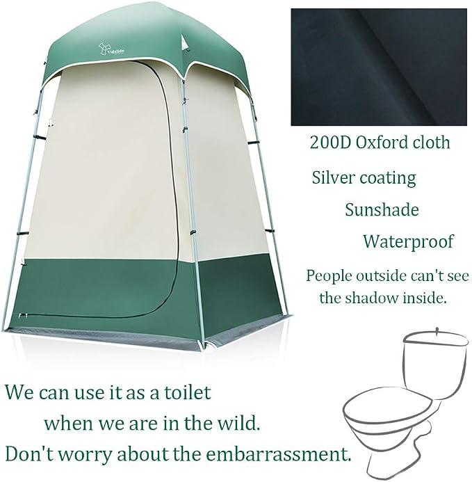 Outdoor Shower Tent Changing Room Privacy Portable Camping Shelters - Image 4