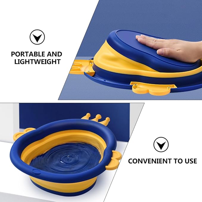 Portable Cartoon Washbasin for Lightweight Foldable PP Basin - Image 4