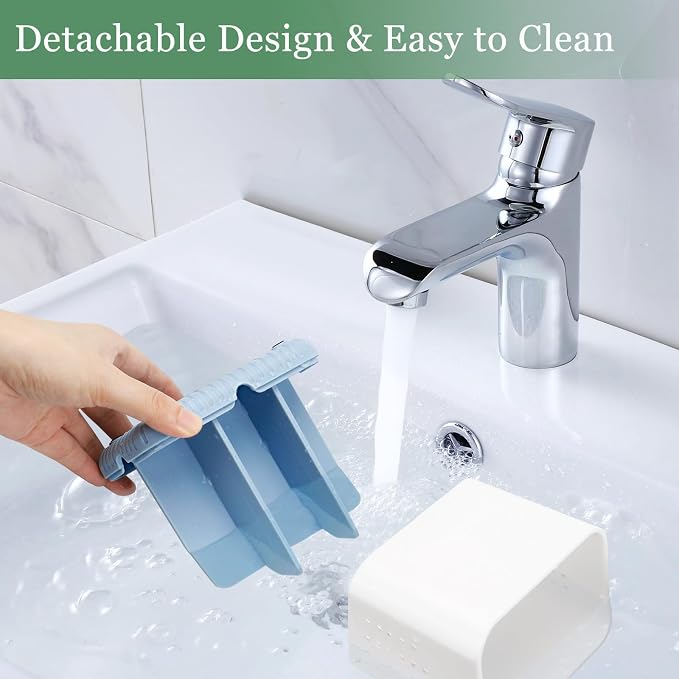 Toothbrush Holders for Bathrooms, Kids Electric Toothbrush and Toothpaste Holder - Image 3