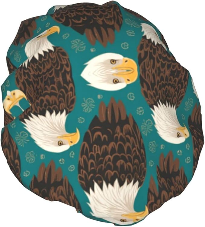 Double Waterproof Layers Shower Cap - Image 2