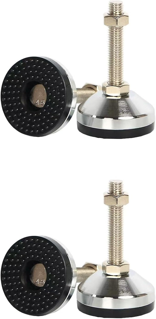 Heavy Duty Leveler Leg, Cabinet Leveling Feet, 2.36" Dia. Base, M12 Thread by Susenya