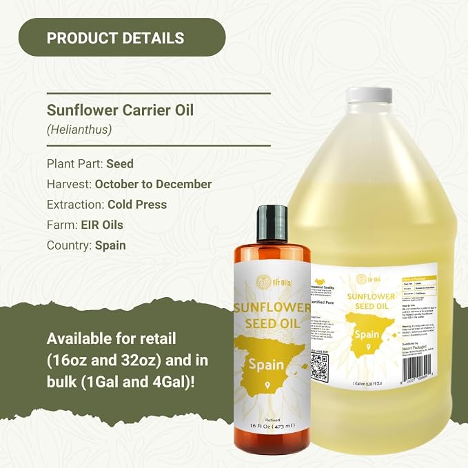 Nature Packaged Sunflower Carrier Oil - Image 6