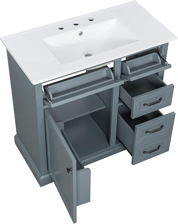 Linique 36" Bathroom Vanity - Image 8