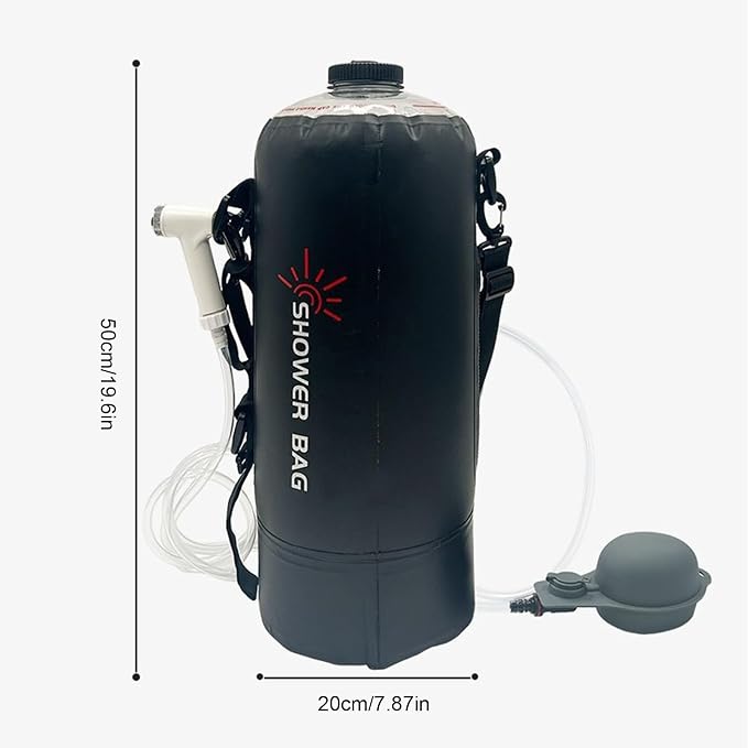 Portable Solar Shower 12 L – Waterproof Shower Bag - Image 5