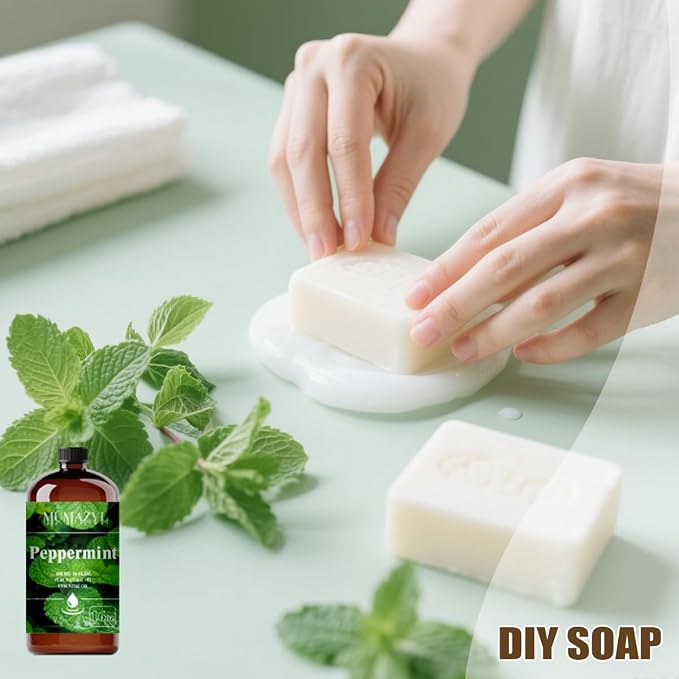 Peppermint Essential Oil, Peppermint Oil 16 Fl Oz 480ML - Image 7