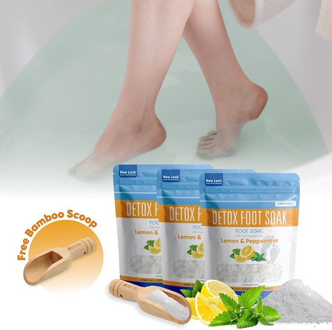 Detox Foot Soak Epsom Salt Soothing Soaks and Athlete's Foot Detox - Image 3