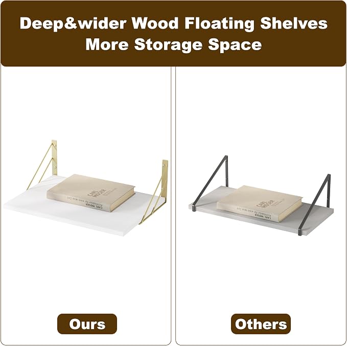 Love-KANKEI Deep Floating Shelves - Image 5