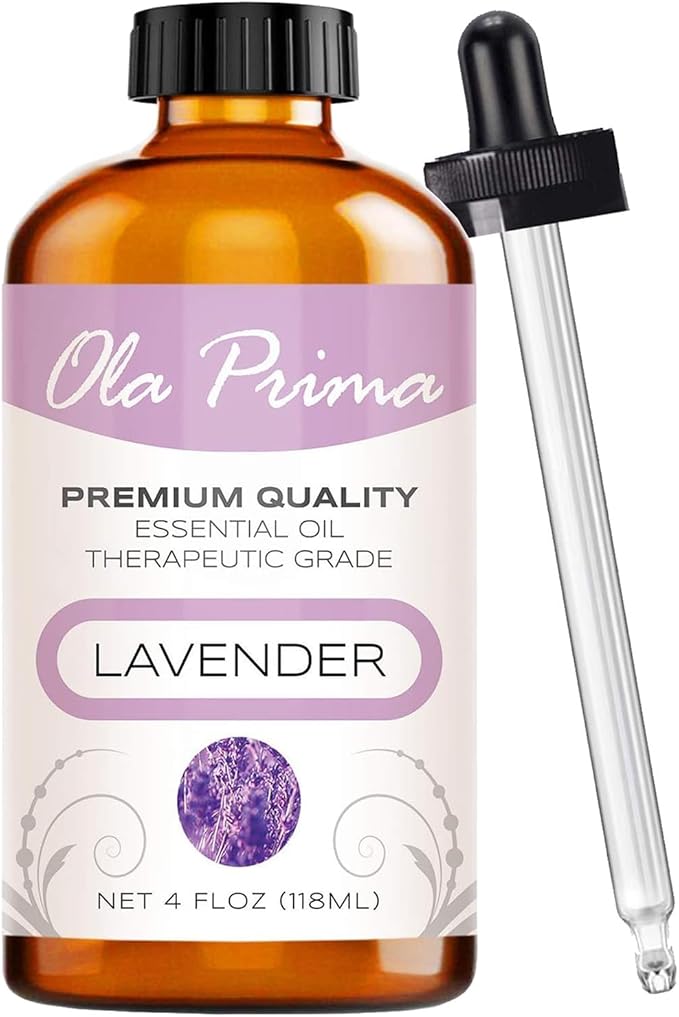 Ola Prima 4 oz Lavender Essential Oil by OlaPrima