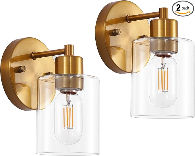 Brushed Gold Wall Sconce by SOPEASGlobalperspective