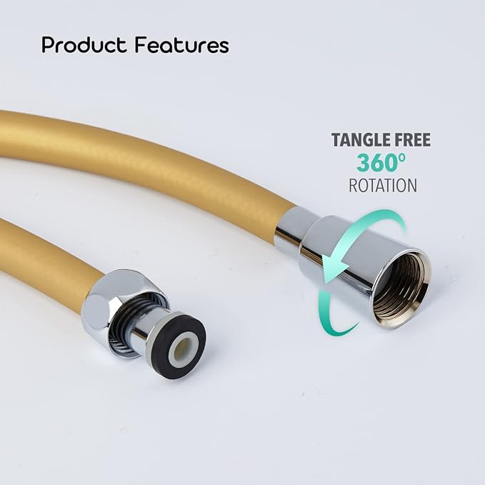 Flexible PVC Shower Hose for Barumi Livo & Pluo Handheld Showerhead - Image 3