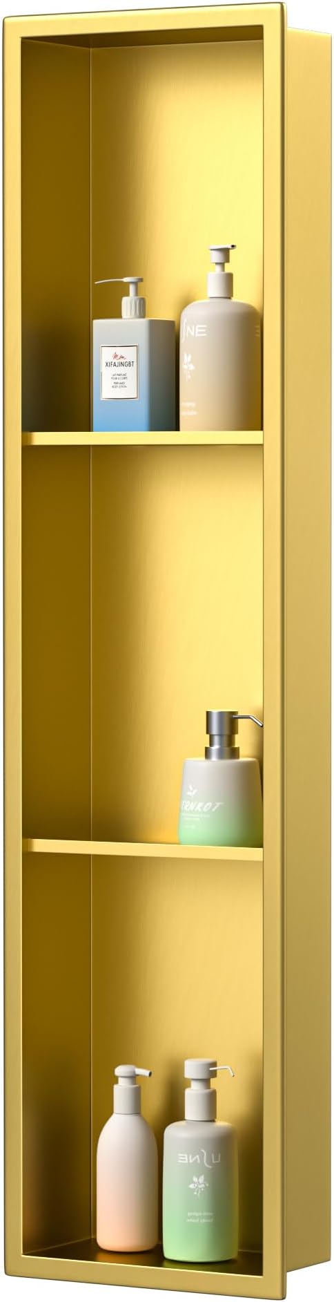 Stainless Steel Shower Niche 8"×36" by Bernkot