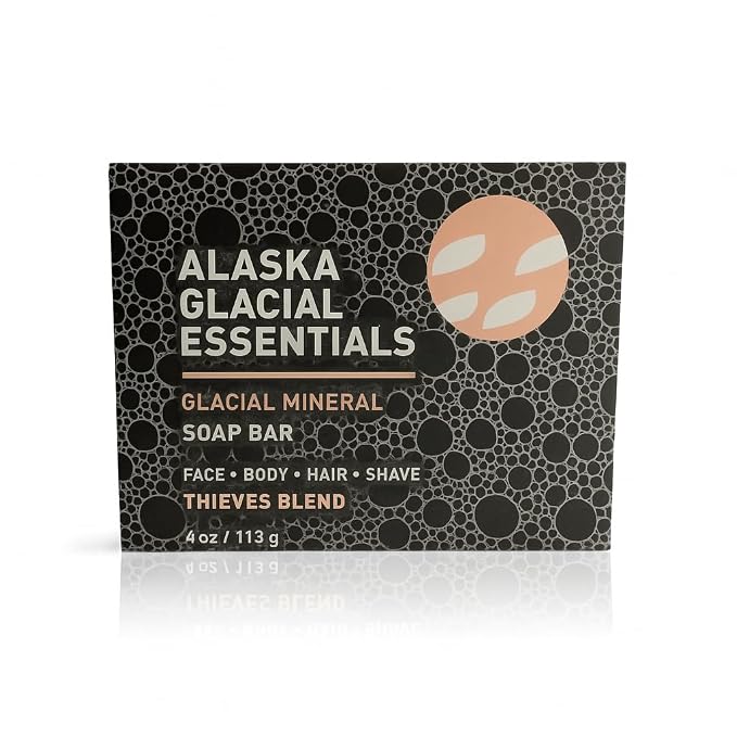 Alaska Glacial Mineral Clay Soap Bar by AlaskaGlacialEssentials