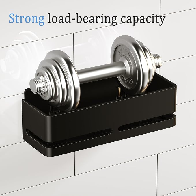 Shower Caddy, Heavy-Duty Bathroom Storage Shelf, Large Capacity No-Drill - Image 7