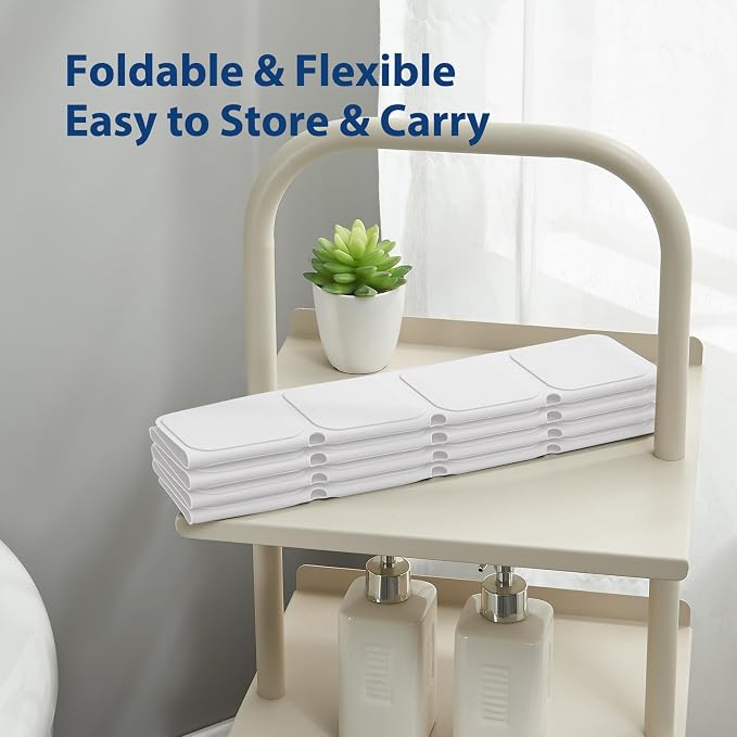 Silicone Bath Mat with Suction Cups – Non-Slip Foldable Bathtub & Shower Mat - Image 4