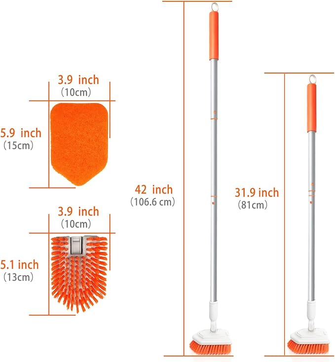 Shower Scrubber for Cleaning - Image 2