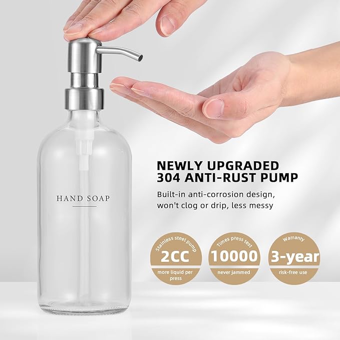 Glass Soap Dispenser - Image 5