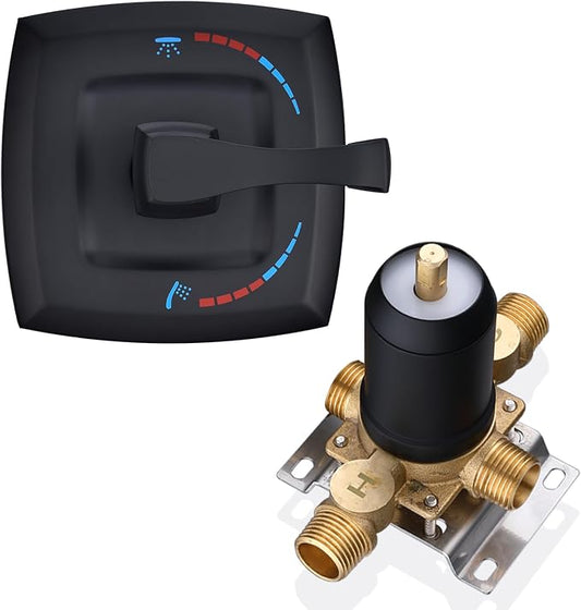2 Way Shower Diverter Pressure Balance Mixing Valve by FULAIWANG