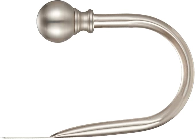Double Curtain Rod, Adjustable 1 inch Double Drapery Rod Rods - Image 5